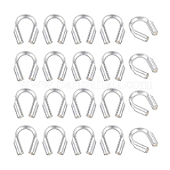 10 Paar 925 Sterling Silber Drahtschutz&nbsp;STER-PH0005-08
