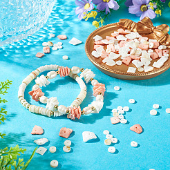 DIY-Armband-Set aus natürlichen Muschelperlen&nbsp;DIY-CF0001-10