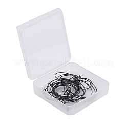 24 pieza de accesorios para pendientes de aro de acero inoxidable quirúrgico 316L de 4 tamaños&nbsp;X1-STAS-ZZ0001-03EB