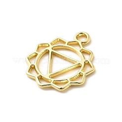 Pendentifs en alliage de chakra&nbsp;FIND-H015-12G