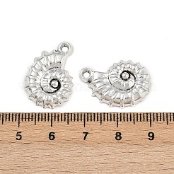 Tibetischer stil Aluminium Anhänger & Charms&nbsp;TIBE-B003-27AS