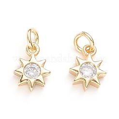 Ottone micro spianare pendenti zirconi&nbsp;ZIRC-G165-04G