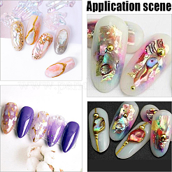 12 colori conchiglie decorazioni per unghie accessori&nbsp;DIY-WH20002-669
