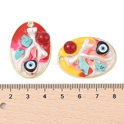 Cremagliera pendenti dello smalto della lega di placcatura&nbsp;FIND-Z062-02G