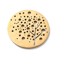 Placcatura ionica (ip) ciondoli in acciaio inossidabile chirurgico 316&nbsp;STAS-D450-15G