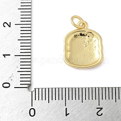 Charms smalto ottone&nbsp;KK-C110-14C-01G