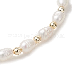 Stretch-Armbänder aus natürlichen Zuchtperlen aus Süßwasserperlen für Frauen&nbsp;BJEW-JB13354
