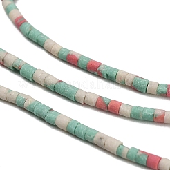 Tinti turchese sintetico fili di perline&nbsp;G-P594-01B-08