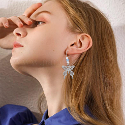 10 paio di orecchini a cerchio in argento sterling con 925 elementi&nbsp;STER-BBC0006-92B-S