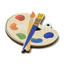 Pendentif en bois&nbsp;WOOD-H107-04-04