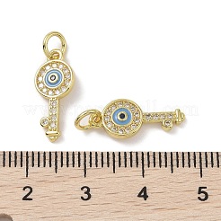 Micro en laiton doré ouvrent pendentifs zircone cubique&nbsp;KK-L209-068G-02