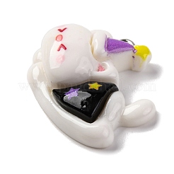 Pendenti in resina opaca a tema halloween&nbsp;RESI-D075-03B