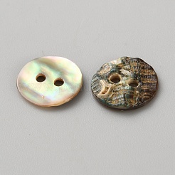 Boutons de nacre naturelle&nbsp;LS-BUTT-WH0024-041C