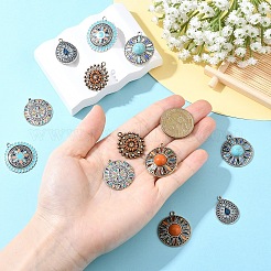 Pendentifs d'émail en alliage&nbsp;ENAM-YW0006-56