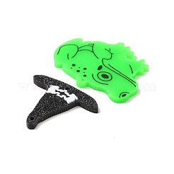 Opake Acryl Anhänger&nbsp;OACR-H024-12