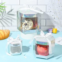 Sechseckige Geschenkboxen aus Laser-Fensterpapier&nbsp;CON-FZC0002-001B-02