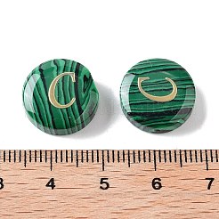 Perline di malachite sintetiche&nbsp;G-A238-01C