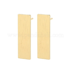 Clous d'oreilles en laiton&nbsp;EJEW-G471-27B-G