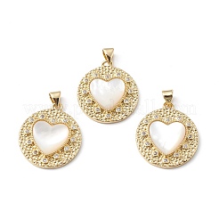 Porte micro ouvrent pendentifs zircone cubique en laiton de placage&nbsp;KK-E003-27G