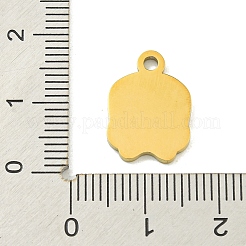 Halloween-Thema Ionenbeschichtung (IP) 304 Edelstahl Emaille Anhänger&nbsp;STAS-M011-04A
