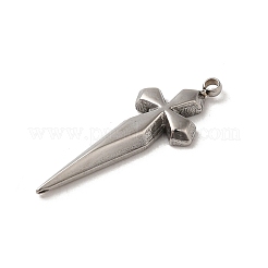 Anlaufgeschützte Anhänger aus 304er Edelstahl&nbsp;STAS-L022-321P