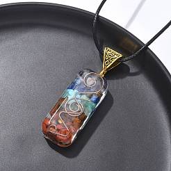 2pcs 2 Arten Chakra-Schmuck&nbsp;NJEW-SZ0001-05
