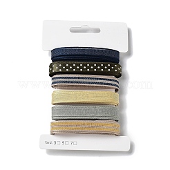 Ruban polyester 18 yards 6 styles&nbsp;SRIB-C001-E08