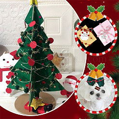 3 rouleau de ruban d'emballage cadeau en polyester 3 couleurs&nbsp;OCOR-PH0002-85