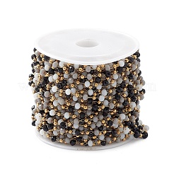Chaînes de perles en verre manuels&nbsp;CHS-P016-45G-01