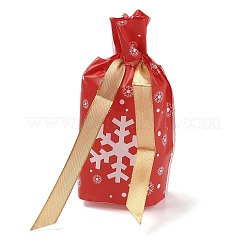 Sacchetti di imballaggio in plastica con fiocchi di neve natalizi&nbsp;ABAG-Q053-03H