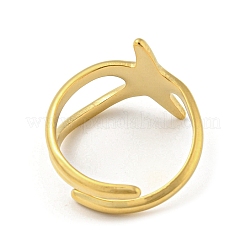 Verstellbare Ringe aus 304 Edelstahl für Damen&nbsp;RJEW-D022-03G