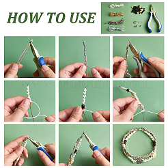 DIY-Set zur Herstellung von Kordelarmbändern&nbsp;DIY-PH0009-18