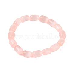 Pulseras elásticas con cuentas de selenita natural&nbsp;BJEW-L694-001