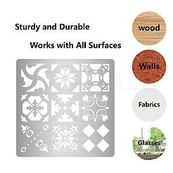 Stanzschablonen aus Edelstahl&nbsp;DIY-WH0238-058
