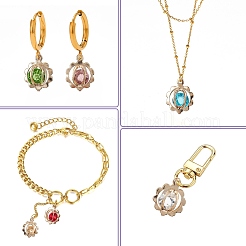 50 Stück hellgoldene Eisenanhänger mit Regalbeschichtung&nbsp;IFIN-CJ0001-76