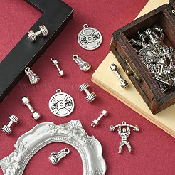 Kit di ricerca per la realizzazione di leghe in stile tibetano a tema sportivo fai-da-te&nbsp;DIY-YW0008-72