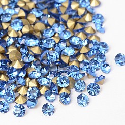 Zurück plattiert Klasse A Diamant Glas wies Strass&nbsp;X-RGLA-SS6-005