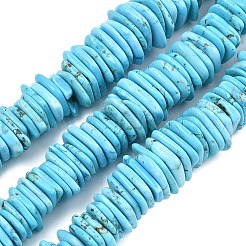 Natürliche Howlith Perlen Stränge&nbsp;G-A302-A01-02