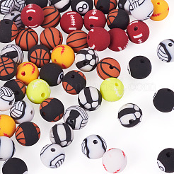 Perles en argile polymère faites à la main à 8 boule&nbsp;CLAY-TA0001-84A