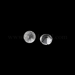 Facettierte natürliche Quarzkristall-Cabochons&nbsp;G-I295-05C-18B-09