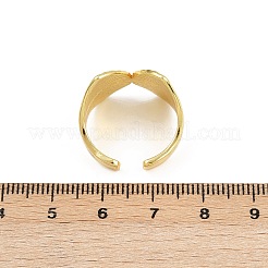Manschettenringe aus Messing für Damen&nbsp;RJEW-H256-19-G