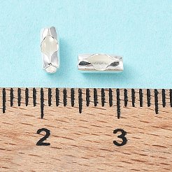 925 connecteur de chaîne à billes en argent sterling&nbsp;STER-K174-04B-S