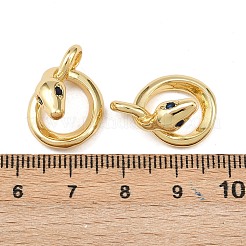 Messing mit Zirkonia-Anhängern&nbsp;KK-L251-64G