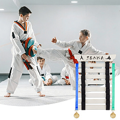 Aufbewahrungsständer für Taekwondo-Gürtel aus Holz&nbsp;ODIS-WH0108-102