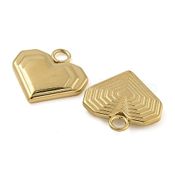 Placcatura ionica (ip) ciondoli in acciaio inossidabile 304&nbsp;STAS-B075-22G