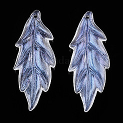Transparenten Acryl-Anhänger&nbsp;X-OACR-T003-47