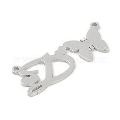 Anlaufgeschützte Anhänger aus 304er Edelstahl&nbsp;STAS-L279-002P-D