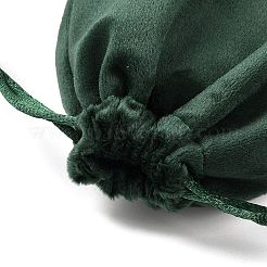 Pochettes de rangement à cordon pour bijoux en velours&nbsp;ABAG-P013-02C-05