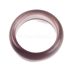 Anillos de dedo de ágata natural teñidos y calentados para mujeres&nbsp;RJEW-Z075-02L