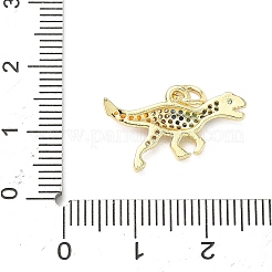 Ottone micro spianare pendenti zirconi&nbsp;ZIRC-I356-10G